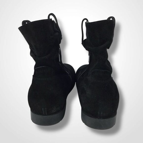 NIB BIRKENSTOCK Leather Sarina Slouch Suede Booties Boots Size 36 - Picture 5 of 10